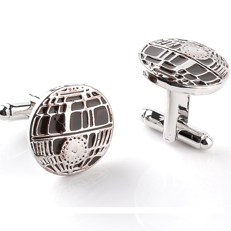 Tie Clip Silver - 男性用シルバーフレンチスタイルのカフリンクス、シャツスーツパーティージュエリー、袖ボタン、卸売