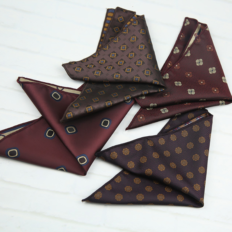 23 センチメートルエレガントなポリエステルネイビーブロック - Pocket Square Set のレビューと価格