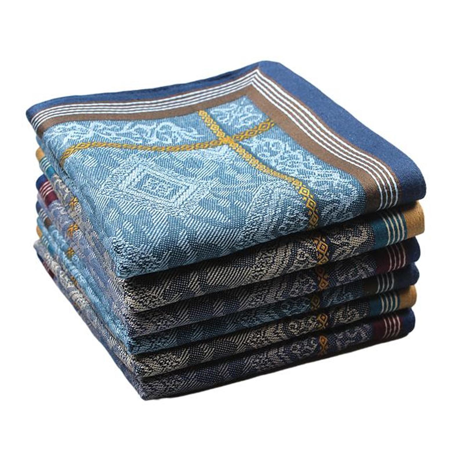 3x メンズハンカチハンカチ ポケットスクエア 祝賀用新郎用 - Handkerchief Cotton Men のレビューと価格