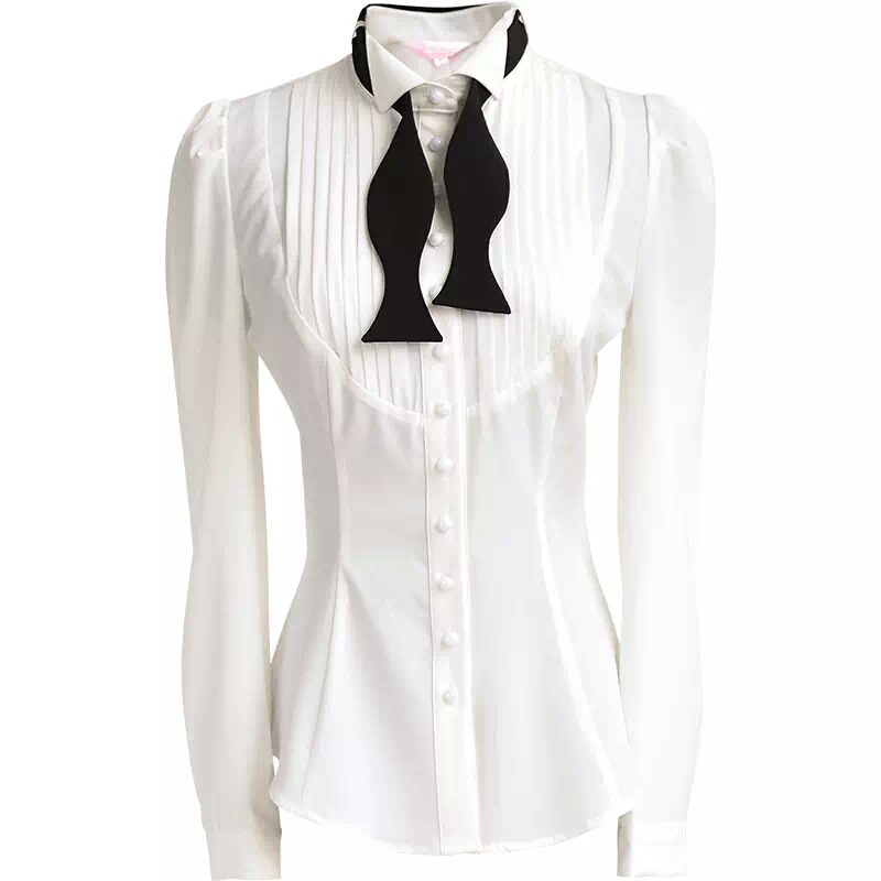 メンズフォーマルプレタイド調節可能な蝶ネクタイ黒白無地エレガ - Bow Tie Pre Tied のレビューと価格