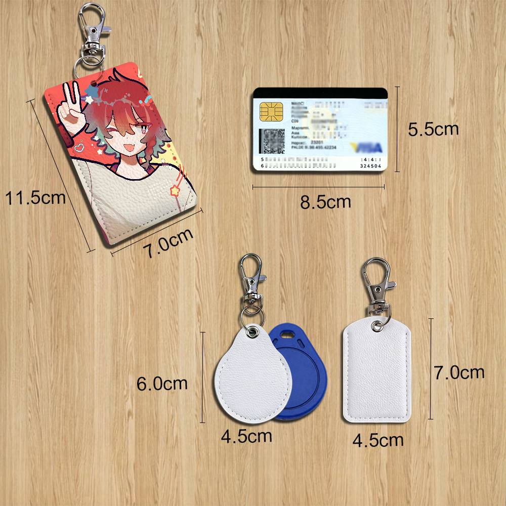 マエノ アキ つぐの花 ゼノ リメイク レザーキーホルダー  - Lanyard Badge Holder のレビューと価格