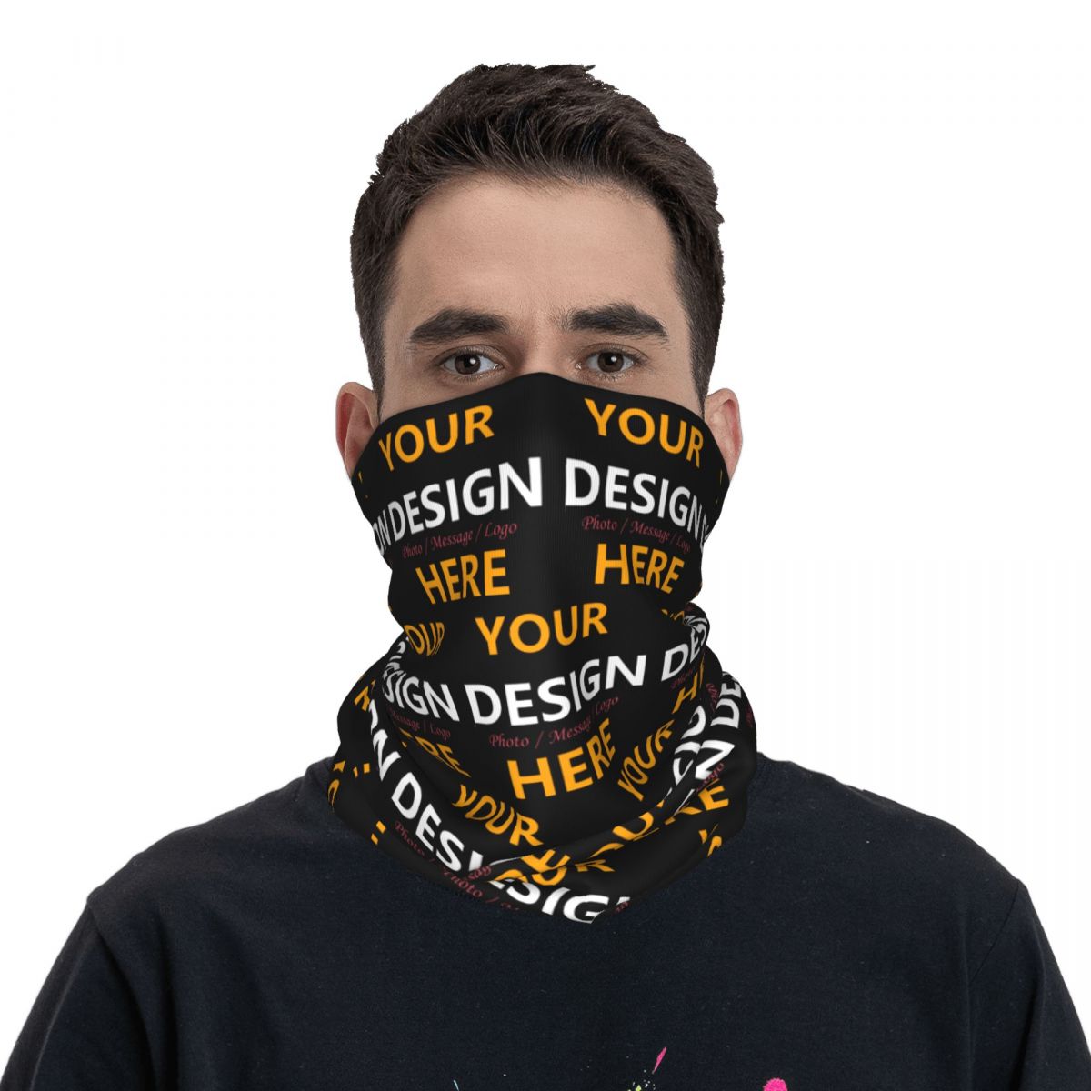 カスタムデザインはこちら バンダナ ネックゲイター フェイス - Neck Warmer Tube のレビューと価格
