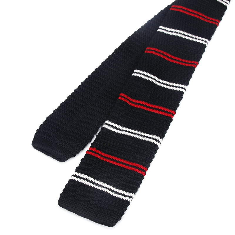 男性のためのファッションスーツニットネクタイ無地ネクタイウェ - Skinny Tie Men のレビューと価格