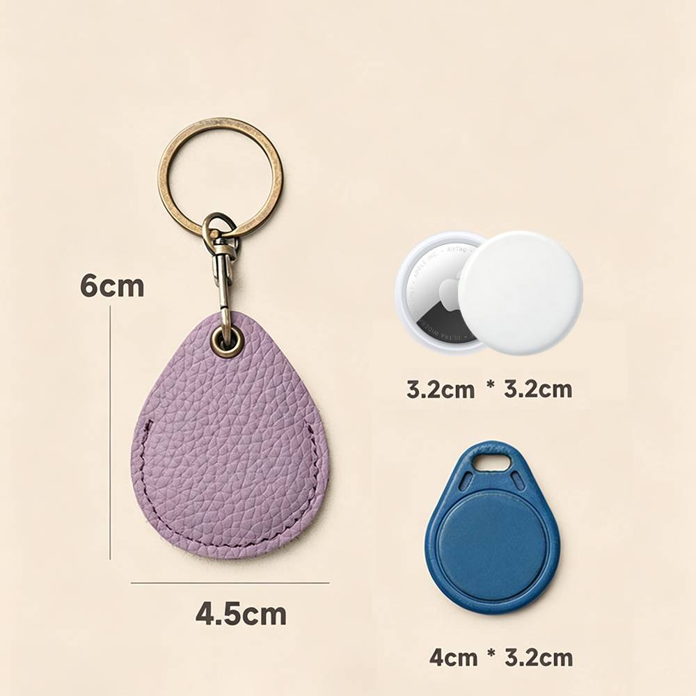 レザーキーチェーンバッジホルダー（ランヤード付き）- ID/ - Lanyard Badge Holder のレビューと価格