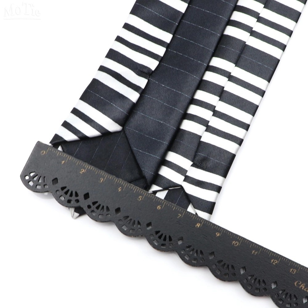 エレガントなスキニーピアノネクタイ、スリムブラックメンズネク - Skinny Tie Men のレビューと価格