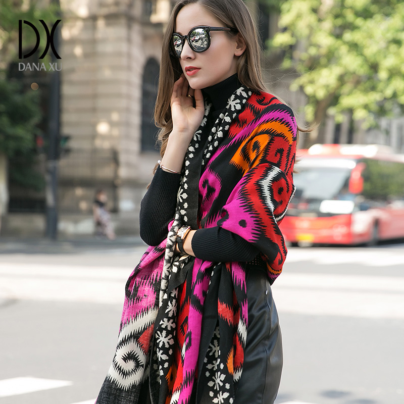 女性のためのファッショナブルなスカーフとショール,大きな暖か - Pashmina Wrap Large のレビューと価格