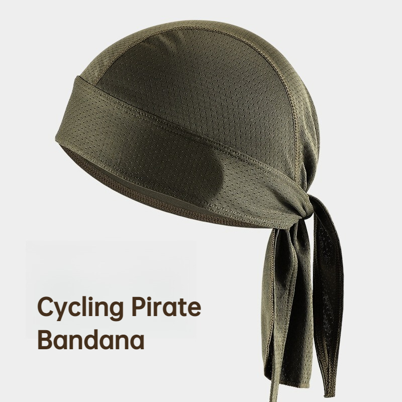 メンズ速乾海賊バンダナ、通気性サイクリングヘルメットライナー - Bandana Doo Rag のレビューと価格