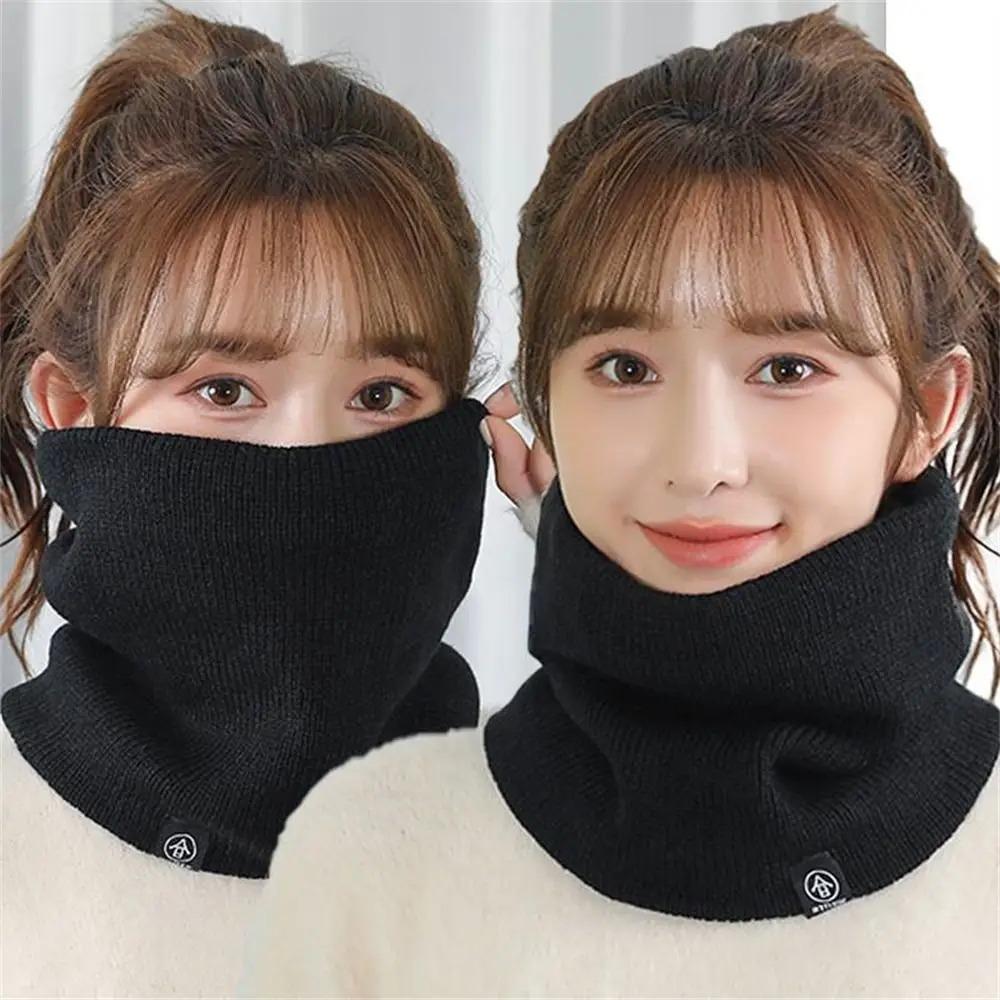 ファッション女性用ニットスカーフ、無地カシミヤ風冬用スヌード - Muffler Men Wool のレビューと価格