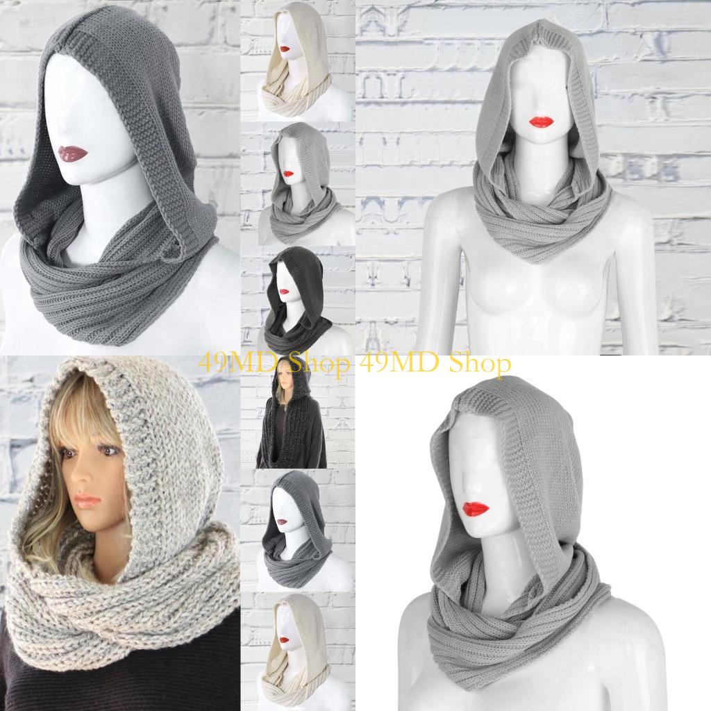 49MD プルオーバー ニット インフィニティ スカーフ ビ - Infinity Scarf Knit のレビューと価格