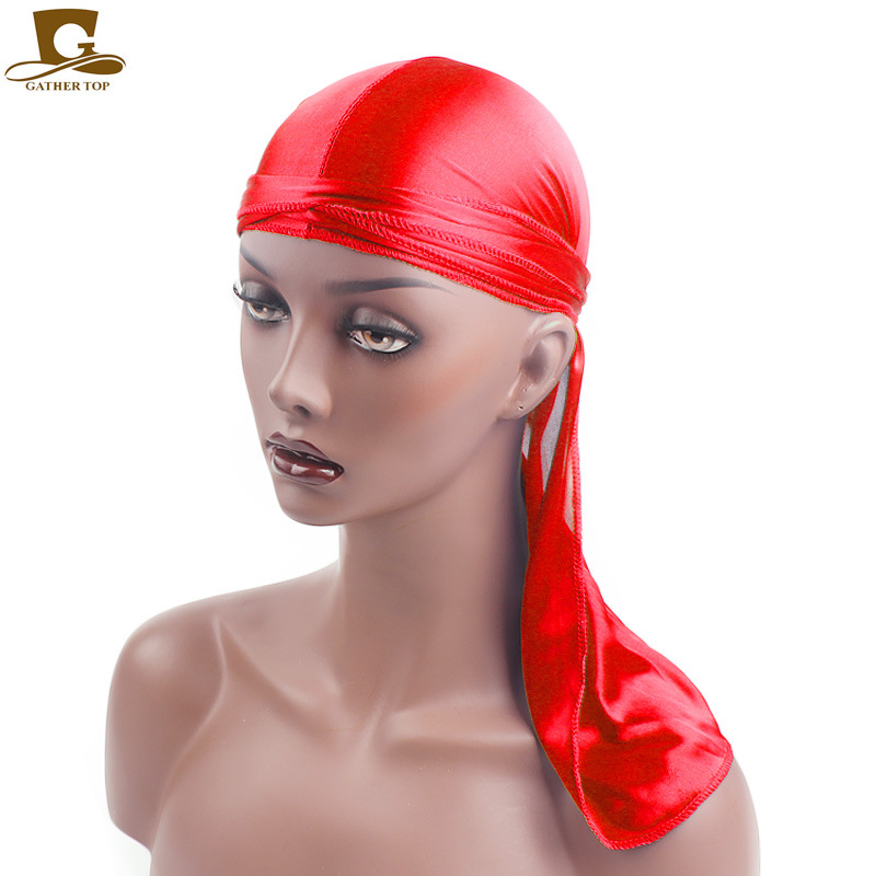 メンズシルキーデュラグバンダナターバン帽子ウィッグドゥー男性 - Bandana Doo Rag のレビューと価格