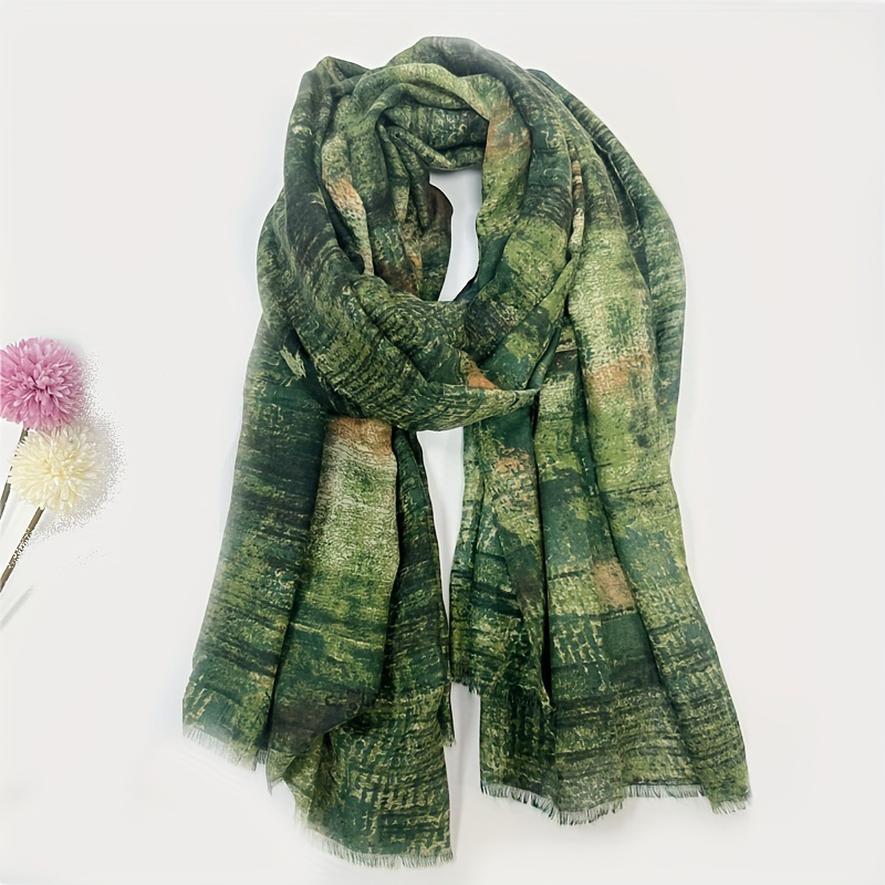 女性のためのレトロなコットンシャール、大きなパシュミナナ、ヒ - Pashmina Wrap Large のレビューと価格