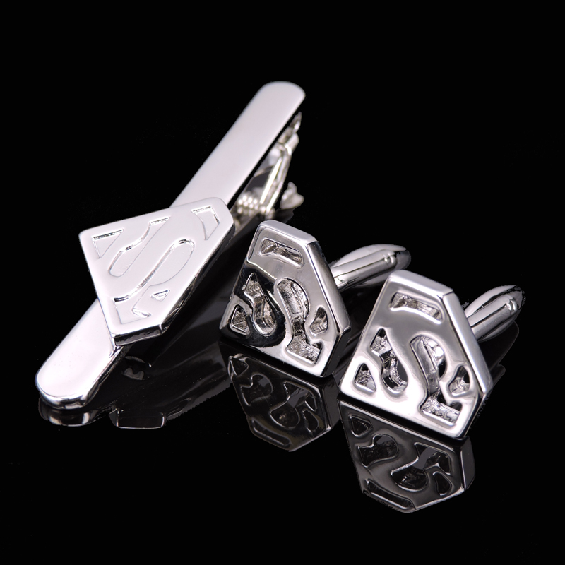 男性用のカフとネクタイピンのセット,クラシックなパターン,高 - Tie Bar Set Gift のレビューと価格