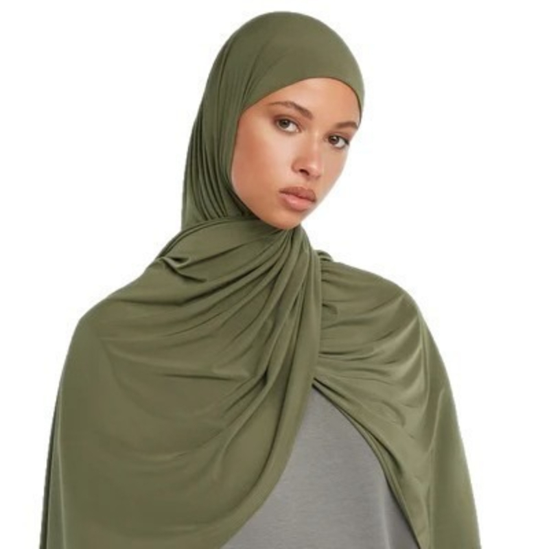 E2プレミアムリキッドジャージーヒジャブスカーフショールマレ - Head Wrap Turban のレビューと価格