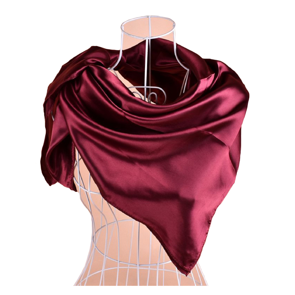 女性のスカーフシルク真新しいソフト軽量バンダナヘッドスカーフ - Bandana Cotton のレビューと価格