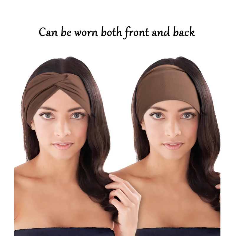 ワイド弾性ヘッドバンド ヘアバンド ピラティス ヨガ フィッ - Head Wrap Turban のレビューと価格