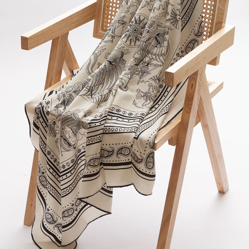 ウールシルクスカーフ女性大スカーフショールパシュミナ冬服アク - Pashmina Wrap Large のレビューと価格
