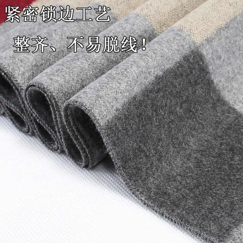 メンズスカーフ 男性用 冬 コピー カシミヤ ショール 高級 - Muffler Men Wool のレビューと価格