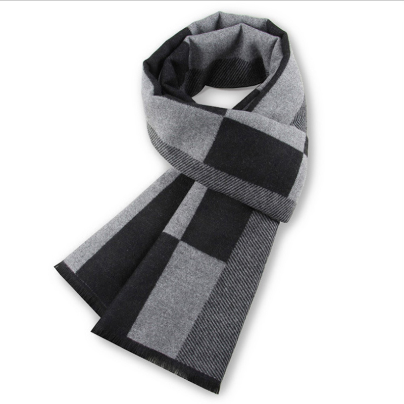 メンズスカーフ 男性用 冬 コピー カシミヤ ショール 高級 - Muffler Men Wool のレビューと価格